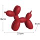 thumbnail image 4 of Adorno artístico y divertido con forma de perro con globos de colores vivos: decoración llamativa y divertida para el hogar y la oficina (rojo), 4 of 6
