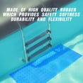 thumbnail image 3 of Swimming Pool Ladder Mat - Protective Pool Ladder Pad Step Mat with Non-Slip Texture, Blue Medium Pool Step Mat, Pool Liner Protection Mat 36 inch X 9 inch, 3 of 7