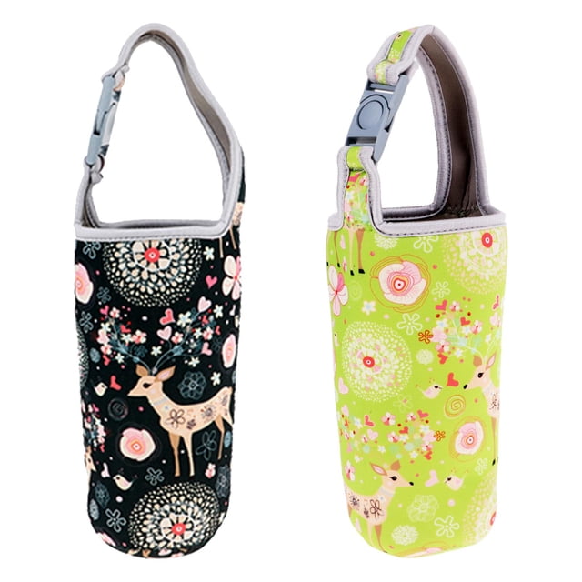 Portavasos de neopreno Sharpla 2 uds funda para bolsa soporte para exteriores Verde