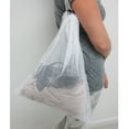 thumbnail image 4 of Mesh Tote Net Shopping Beach Gym Sports Bag Drawstring Purse Grocery Laundry !, 4 of 6
