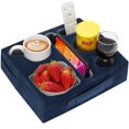 thumbnail image 1 of Almohada Caddy G GOOD GAIN para sofá, impermeable, azul marino, 1 of 9