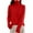 Red, variant on Oversized Sweaters for Women Fall Clothes Women's Pullover Sweater Winter Warm Knit Turtleneck Top Soft Wool Blend Long Sleeve Slim Fit Casual Sweater for Ladies
