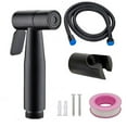 thumbnail image 1 of Vaporisateur de Toilette Bidet Noir Mat Douche Shattaf Pomme de Douche Ensemble Purifiant, 1 of 3