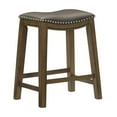 thumbnail image 4 of Topline Home Furnishings Counter Height Stool, Faux Leather, 4 of 5