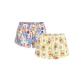 thumbnail image 6 of Winnie the Pooh Women's Jersey Knit Sleep Shorts, 2-Pack, Sizes XS-3X, 6 of 7
