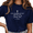 1-Blue, variant on Giffimy Women St Dymphna Christ Does Cross Heart Faith Inspirational Minimal Text Crew Neck Short Sleeve S-3XL Navy Blue Tops