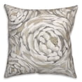 thumbnail image 2 of Creative Products Cream and Gray Floral 18 x 18 Indoor / Outdoor Pillow, 2 of 3