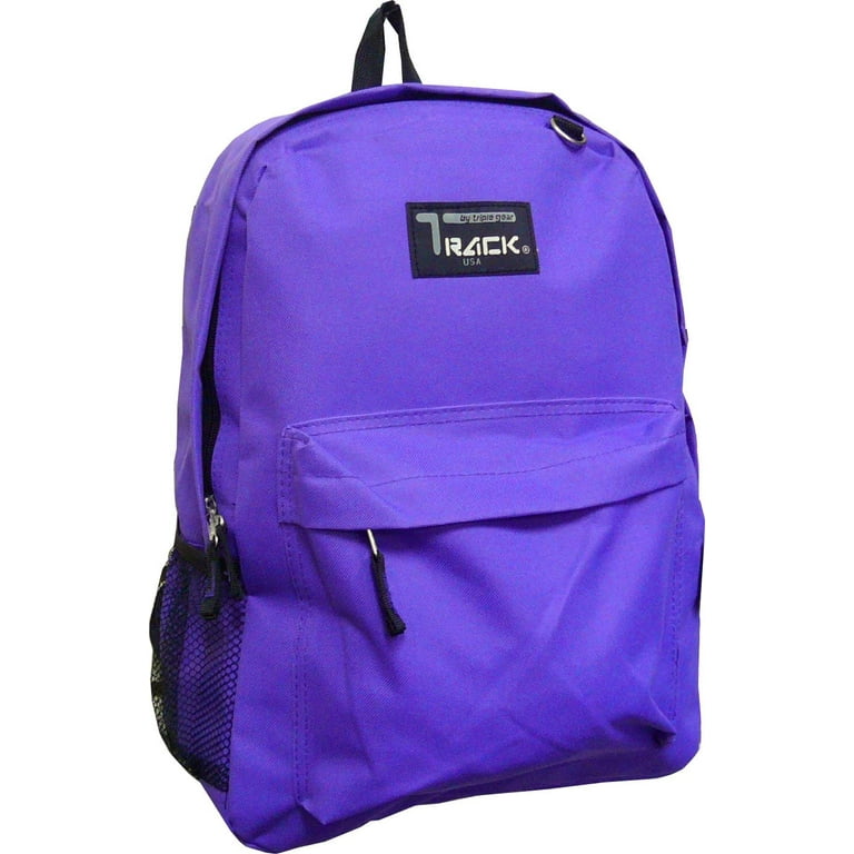 Triple gear top track backpack