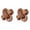 Coffee, variant on CSSJKYJ Wood Knot Chain Link Decor - 3 Link Boho Wooden Hand Carved Decorative Wooden Links Knots for Coffee Table Entryway Modern Farmhouse Shelf Decoration (Black)