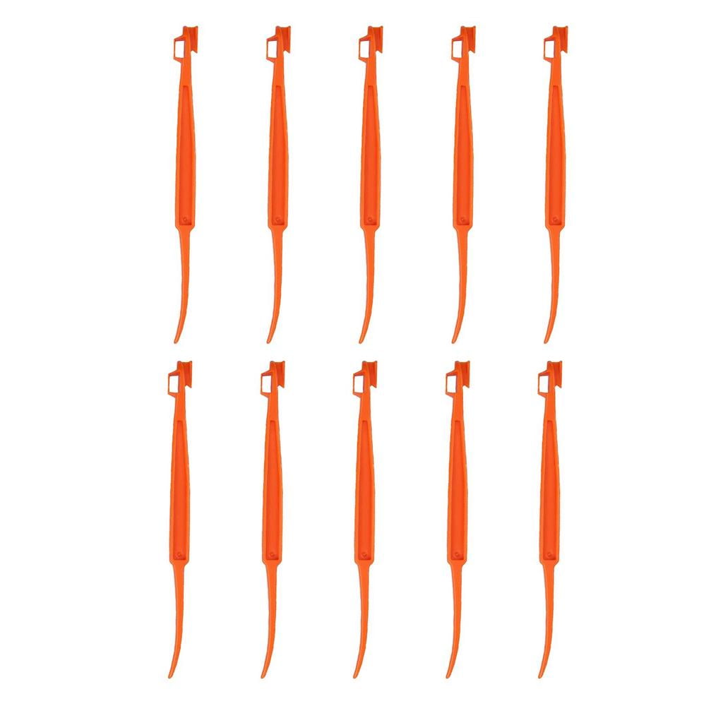 Tohuu Orange Peeler 10pcs Orange Citrus Peelers Easy Open Citrus Peeler