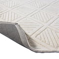 thumbnail image 4 of Bashian Rugs 60 x 90" Rectangular Transitional Wool Area Rug in White, 4 of 6