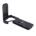 thumbnail image 1 of L Bracket Tripod Mount Plate, Anti Scratch Silicone Pads Wear Resistant Sturdy L Bracket Quick Release Plate  for ZV-E10II Camera, 1 of 7