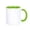 Light Green, variant on Custom Name 2026 Graduation Mug Personalized Class Of 2026 Ceramic Coffee Cup For High School College Graduation Gifts Use