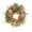A, variant on White Pumpkin Rabbit Ear Leaf Wreath 17.71in Artificial Faux for Fall Festival Indoor Home Door Hanging Decoration