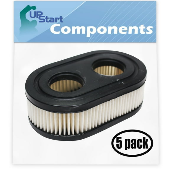 5-Pack Replacement for Briggs & Stratton 09P702-0123-H1 Engine Air Filter - Compatible with Briggs & Stratton 593260 Filter