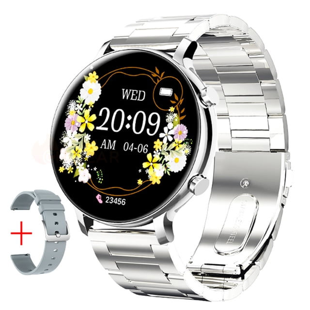 Riwcyla HW36 1.28 Inches Smartwatch IP67 Waterproof Sports Watch BT5.0 Intelligent Watch Fitness Multifunctional Watch Compatible with Android5.0/ iOS9.0
