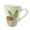 Mushroom B, variant on 15oz Ceramic Tea Cup Coffee Mug for Office and Home, Hand Painted with Handles, Cute Strawberry Mug, Dishwasher Microwave Safe, Best Gifts for Women, Mom(2 Strawberries)