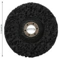 thumbnail image 1 of Disque de Ponçage pour Enlever la Rouille; Disque de Polissage; Disque de Meulage en Acier Inoxydable, Noir, 115mm, Trou Intérieur 22mm, 1 of 6