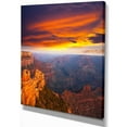 thumbnail image 2 of Colorful Grand Canyon At Sunset - Extra Large Landscape Canvas Art, 2 of 3