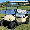 thumbnail image 2 of FUIALDOLG Golf Seat Covers for Cart Universal Fit Club Car Precedent Skeleton Golfers Print Breathable Golf Cart Bench Seat Covers Washable Fashion Accessories, 2 of 8
