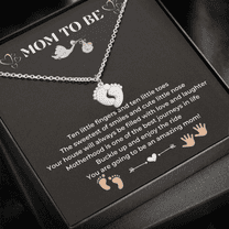 Mom To Be Gifts Pregnancy Wife Women Necklace Gifts for New Mom Mother To Be