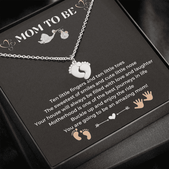 Mom To Be Gifts Pregnancy Wife Women Necklace Gifts for New Mom Mother To Be