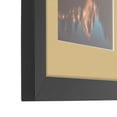 thumbnail image 5 of ArtToFrames 12x24 Matted Picture Frame with 8x20 Single Mat Photo Opening Framed in 1.25 Satin Black and 2 Autumn Gold Mat (FWM-3926-12x24), 5 of 6