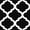 Black, variant on Buganda Microfiber Bathroom Rugs and Mats, Extra Soft and Absorbent Shaggy Bath Mats, Non-Slip Moroccan Trellis Bath Carpets, 16" x 24", Grey