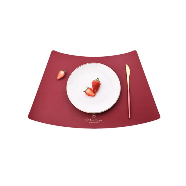 Manteles Individuales Lavables ACTIVE Paquete de 10 Rojo 30 cm x 45 cm
