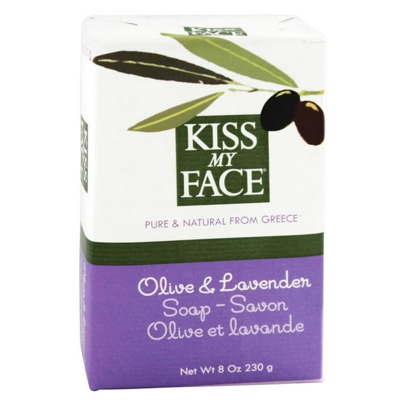 Kiss My Face - Savon de Bar Olive et Lavande - 8 oz.