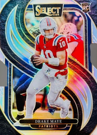 2024 Panini NFL Select Football Mega Box! (Black & Red Prizm Shock Die-Cuts!)