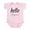 Petal Pink, variant on CafePress - Hello Gorgeous Infant Bodysuit - Baby Light Bodysuit, Size Newborn - 24 Months