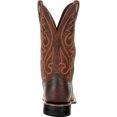 thumbnail image 4 of GIPQJK Men's Western Cowboy Boots - Retro Leather with Intricate Embroidery, Square Toe, Sturdy Heel, Mid - Tube, Pull - On Tabs for a Fashionable Ensemble.,Brown 41, 4 of 6