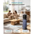 thumbnail image 4 of Smart Humidifier Large Room, 2.1Gal/8L Humidifiers for Bedroom with Extended Tube&Night Light, Whole House Cool Mist, Dark Blue, 4 of 8