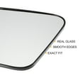 thumbnail image 4 of Unique Bargains 1 Pcs Reemplazo del vidrio del espejo retrovisor del lado del conductor izquierdo calefaccionado blanco con respaldo para Nissan Altima, 4 of 6
