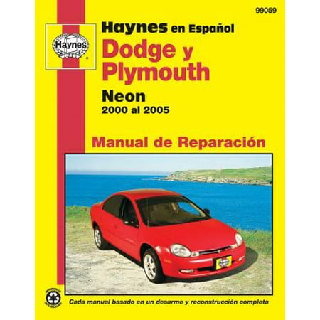 Modelos Dodge Y Plymouth Neon Haynes Manual De Reparacion