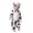 Black, variant on Toddler Kids Boys Girls Animal Fleece Romper Jumpsuit Teens Long Sleeve Thermal Outfit With Pocket Girls Soft Zipper Hooded Bodysuit Spring Comfortable Outwear Onesie Black 13-18 Months