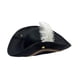 thumbnail image 3 of Sombrero pirata tricornio con plumas para disfrazarse Fernando, 3 of 8