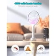 thumbnail image 4 of Raquette Électrique Anti-Insectes, Rechargeable avec Base de Charge contre Moustiques, Mouches, Insectes Volants, 4 of 5