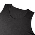 thumbnail image 6 of FRSASU Men's Tank Tops Quick Dry Workout Sleeveless Gym Muscle Shirts Athletic Bodybuilding Tee Shirt Dark Gray, 6 of 8