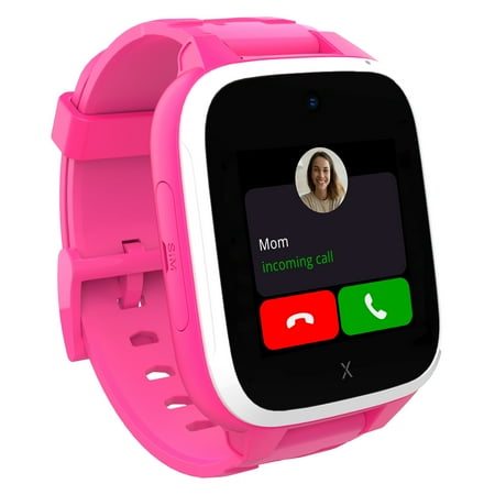Xplora - Kids' XGO3 (GPS + Cellular) Smart Watch 42mm Calls, Messages, SOS, GPS Tracker, Camera, Step Counter, SIM Card - Pink