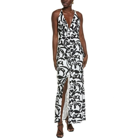 Toccin womens  Aubrey Cami Satin Slip Dress, 2, Black