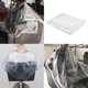 thumbnail image 5 of Capa de peluquería impermeable desechable de 100x130x90cm - Capa de plástico para cortar el cabello, teñir el cabello, peinar Yuyangstore Capa de corte de cabello desechable, 5 of 8