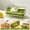 Green, variant on sruoe Ice Cube Trays, Ice Cube Trays for Freezer, Ice Cube Tray with Lid, 56 Pcs Ice Cube, Plastic, Square Ice Lattice, Household Ice Making