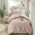 thumbnail image 5 of Regency Heights Twin/Twin XL Comforter Set Pink, 2 Pieces Geometric Tufted Comforters Twin/Twin XL Size, Solid Bedding Comforters Sets, Gift for Mother's Day, 5 of 11