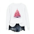 thumbnail image 6 of Jsaierl Christmas Fleece Sweatshirts for Women Plus Size Xmas Graphic Sweatshirt Oversized Pullover Sweater Tops Crewneck Tunic Long Sleeve Shirts Christmas Costume, 6 of 7