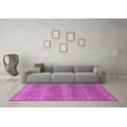 thumbnail image 3 of Ahgly Company Indoor Square Abstract Purple Modern Area Rugs, 5' Square, 3 of 4
