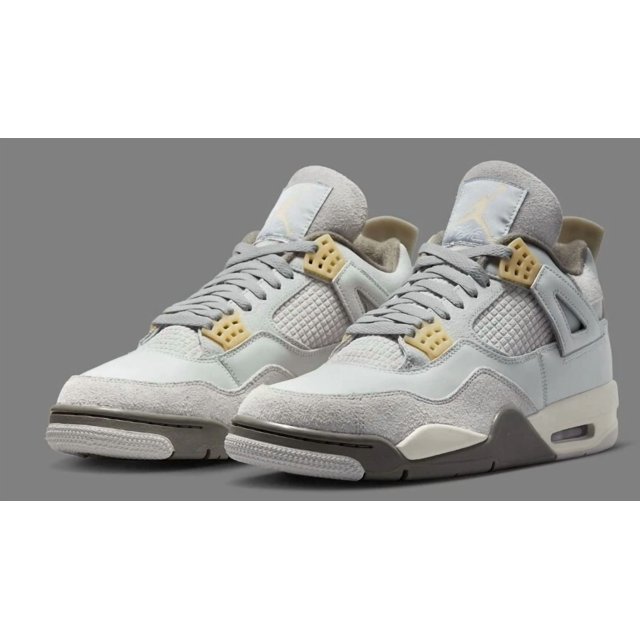 Ni - ke Ni - ke Air Jordan 4 Retro SE Craft Photon Dust DV3742-021 Men's Size 16