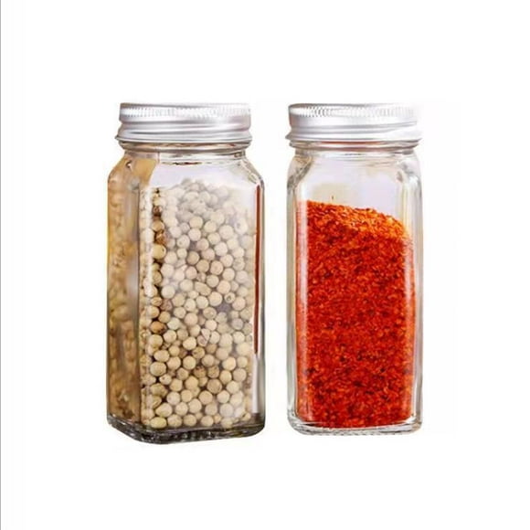 nipocaio Spice Jars With Label, Spice Containers , Minimalist Spice Jar Labels, Seasoning Organizer Seasoning Containers 2