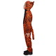 thumbnail image 5 of Disfraz de Primavera Tigre Naranja con Negro Mameluco Unisex Niño 8 a 10 años, 5 of 8